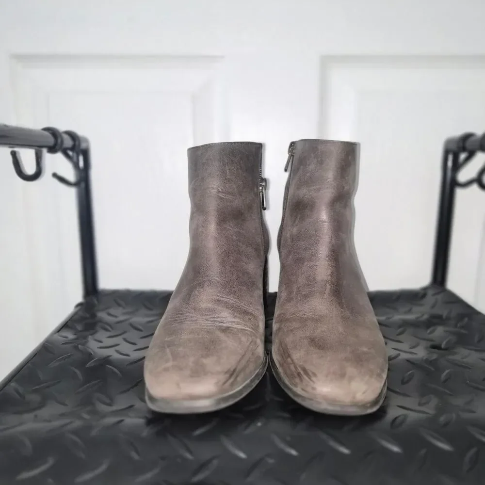Lucky-brand Women's Brown and Grey Boots